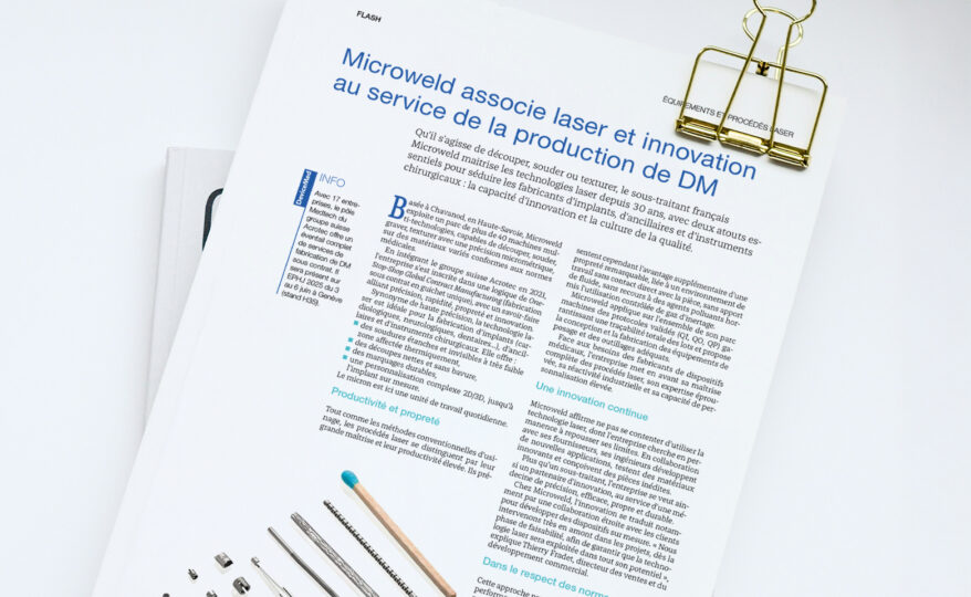 Microweld in DeviceMed: precision at the heart of medical innovation